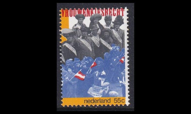 Alankomaat 1144 ** Naisten äänioikeus 60v (1979)
