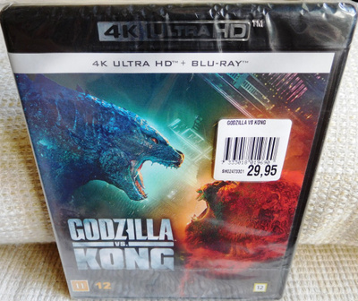 Godzilla vs. Kong 4K (muoveissa) [4K UHD + Blu-ray]