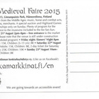 HÄMEENLINNA: keskiaikamarkkinat 2015 (englanti) - pikkukuva 2
