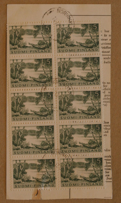 # 23405 # M-54 - 5mk iso leike . Norinkylä 14.12.61