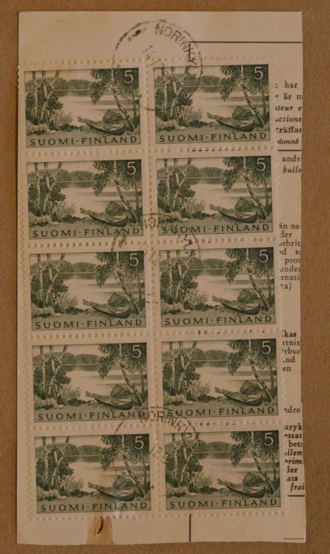 # 23405 # M-54 - 5mk iso leike . Norinkylä 14.12.61