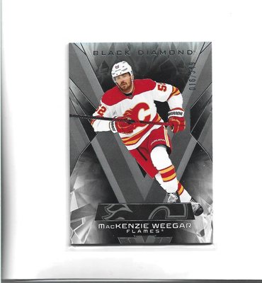 MACKENZIE WEEGAR - RC- 2025-26 BLACK DIAMOND num 016/349