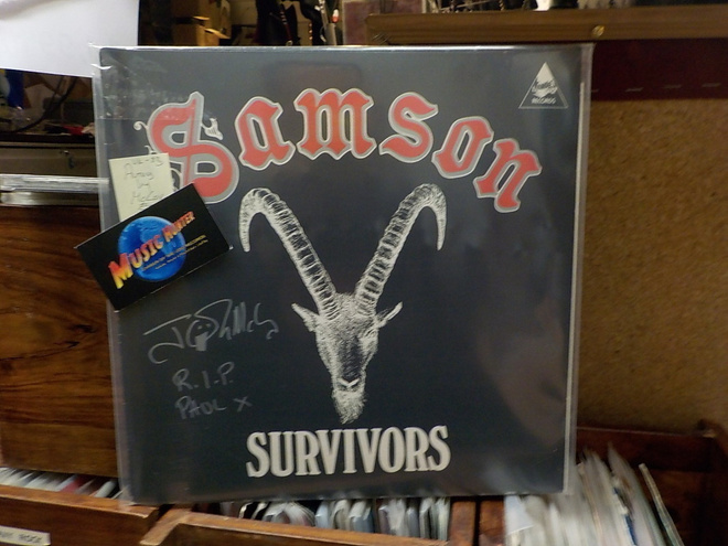 SAMSON - SURVIVORS EX+/EX- LP MCCOYN NIMMARILLA