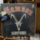 SAMSON - SURVIVORS EX+/EX- LP MCCOYN NIMMARILLA - pikkukuva 1