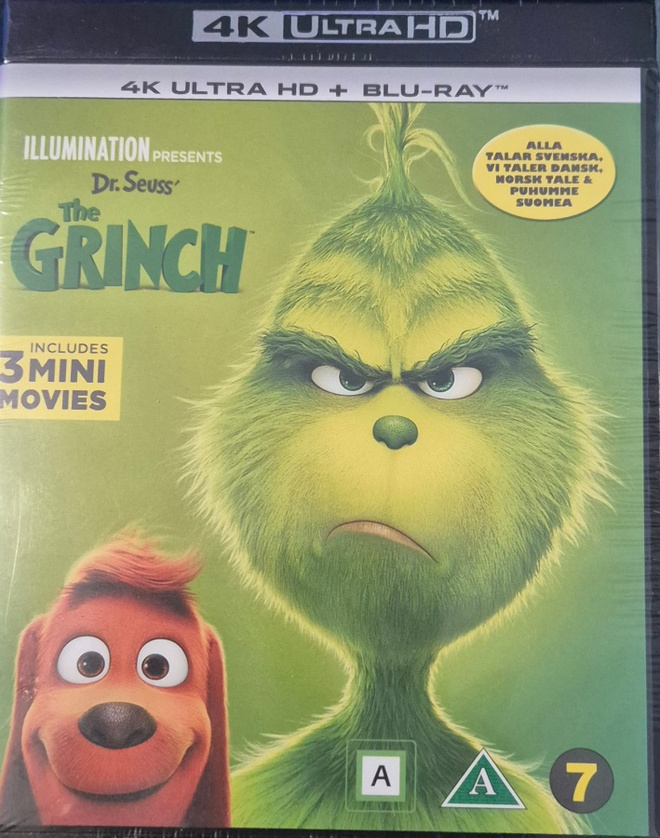 DR. SEUSS' THE GRINCH (4K ULTRA HD + BLU-RAY)