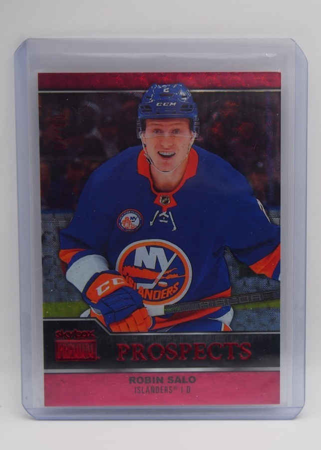 2021-22 Skybox Prospects Star rubies Robin Salo /50