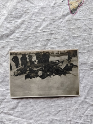 sotavalokuva karhumäki 1941 ruumiskasa
