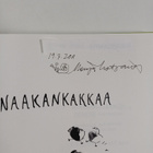 Merja Metsänen : Naakankakkaa (signeerattu, tekijän omiste) - pikkukuva 3