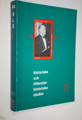 Historiska och litteraturhistoriska studier 71