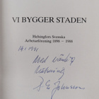 Rolf Johansson : Vi bygger staden : Helsingfors svenska a... - pikkukuva 3