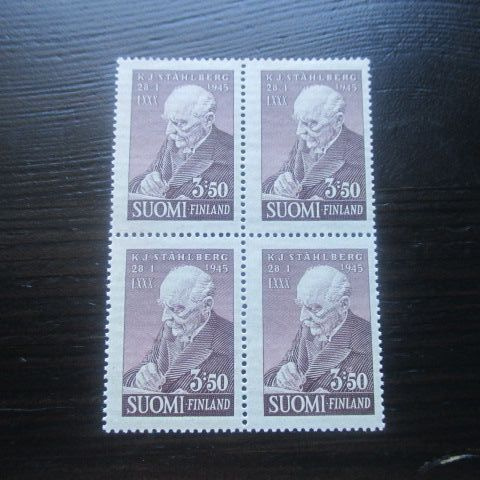 Presidentti K.J.Ståhlberg 80 vuotta 1945 nelilö **