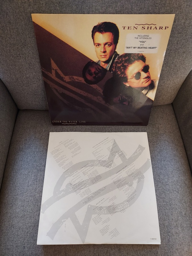 Ten Sharp - Under the water line - LP (1992)