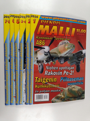 Pienoismalli vuosikerta 2016 (1-8)
