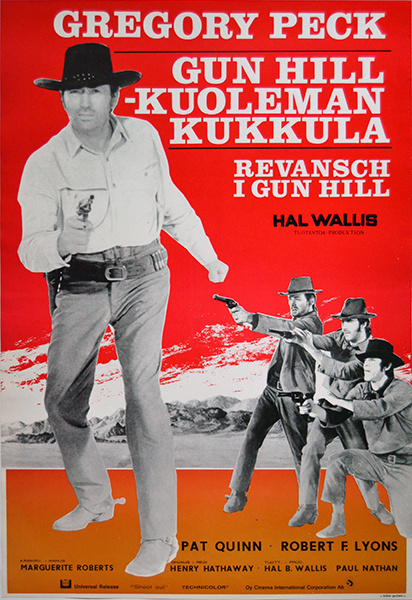 Elokuvajuliste: Gun Hill - kuoleman kukkula