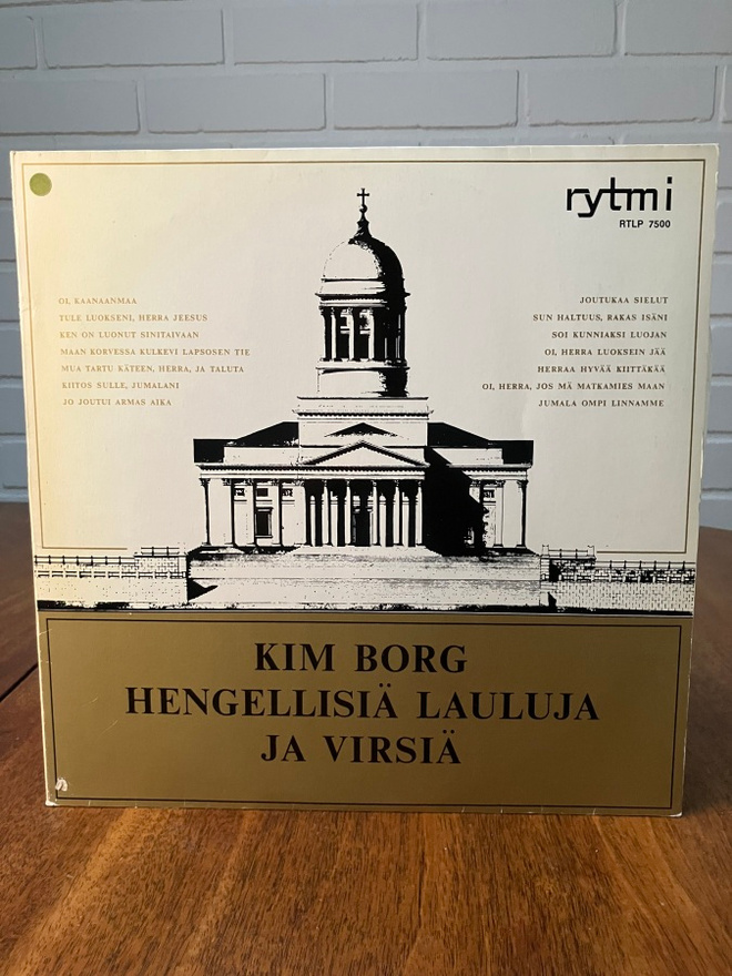 Kim Borg - Hengellisiä lauluja ja virsiä LP