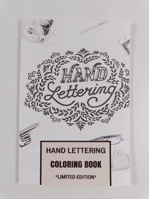 Coloring Book Coloring Book for Adults ym. : Hand Letteri...