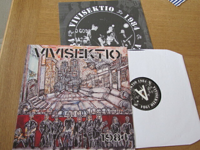 Vivisektio 1984 lp soittamaton liite 2011