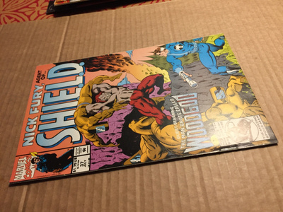 MARVEL NICK FURY S.H.I.E.L.D 37/1992 HYVÄ