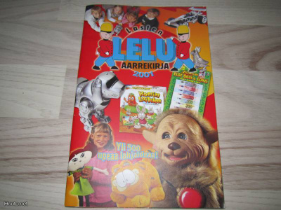 Lasten Leluaarrekirja vuodelta 2001