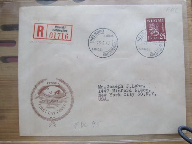 Malli 30 24 mk R-FDC-kuori USA:aan tuloleimoin