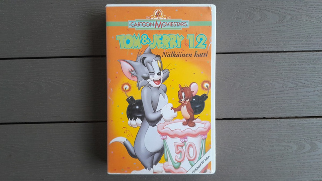VHS: Tom & Jerry 12 - Nälkäinen Katti (1995)