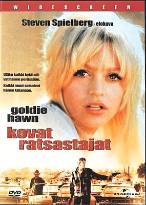 Kovat ratsastajat (1974) Steven Spielberg DVD suomijulkaisu