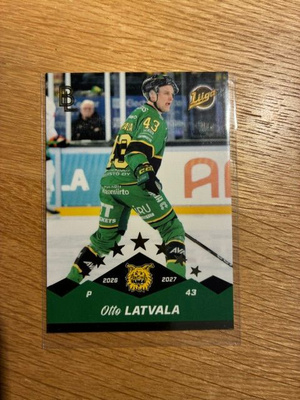 Olli Latvala 26-26 Blueline #28 Gold 92/100