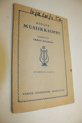 Armas Maasalo : Koulun musiikkioppi