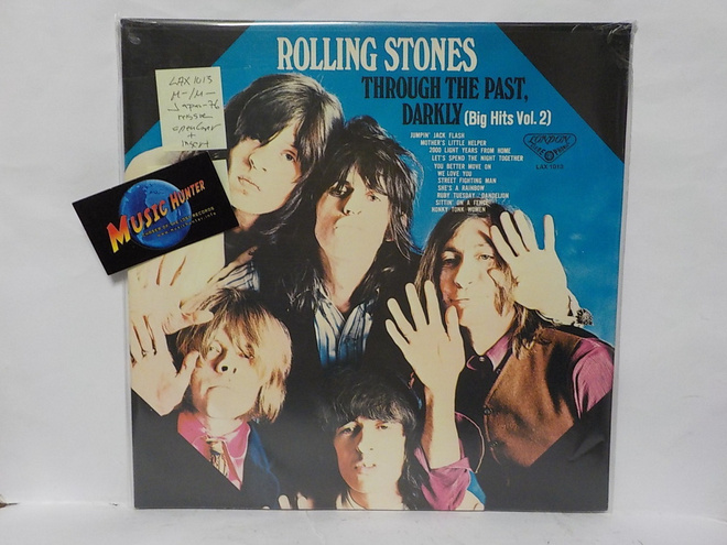 ROLLING STONES - THROUGH THE PAST, DARKLY M-/M- JAPAN -76 LP