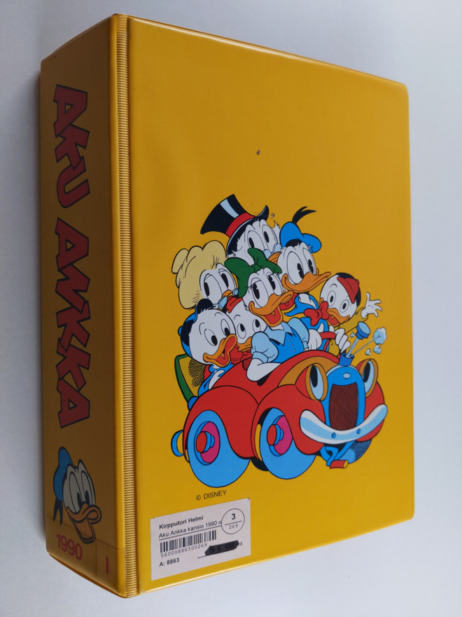 Walt Disney : Aku Ankka puolivuosikerta 1990 (1-26, kansi...