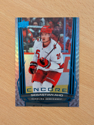 2025-26 Upper Deck Sebastian Aho Encore Blue