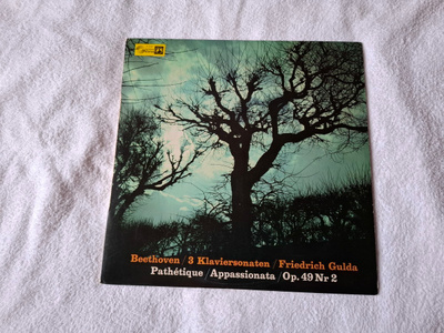 Beethoven, Friedrich Gulda – 3 Klaviersonaten LP