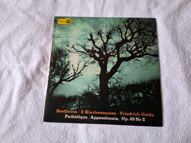 Beethoven, Friedrich Gulda – 3 Klaviersonaten LP