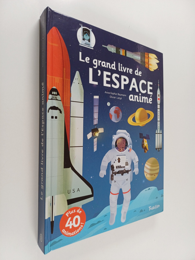 Anne-Sophie Baumann : Le grand livre de l'espace anime