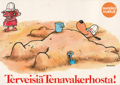 MAURI KUNNAS - TERVEISIÄ TENAVAKERHOSTA !
