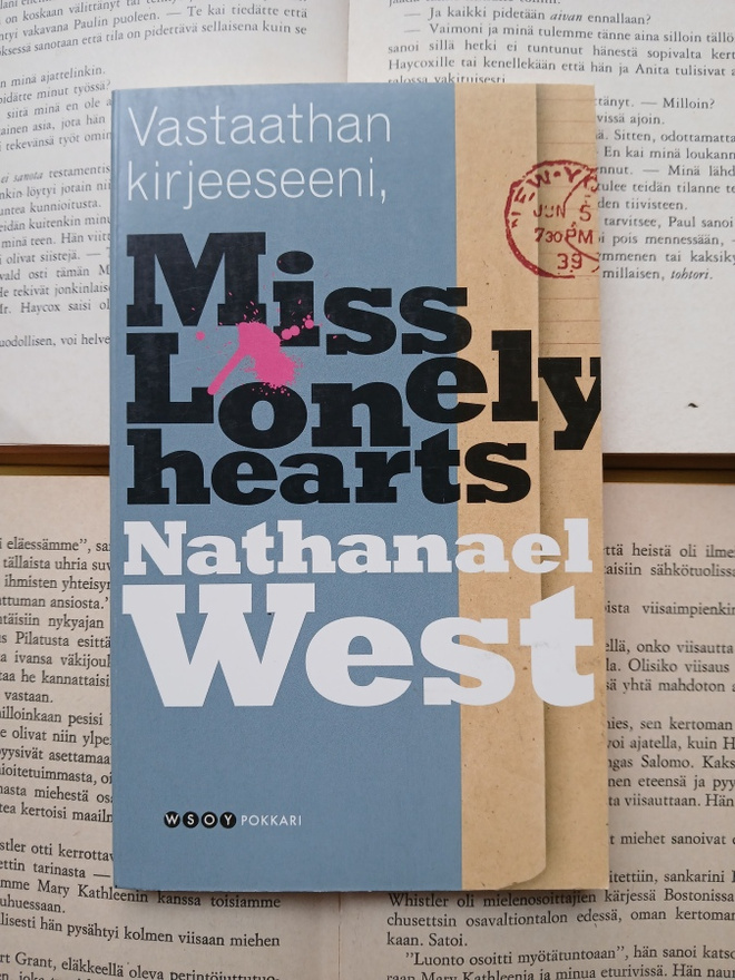 Nathanael West - Vastaathan kirjeeseeni, Miss Lonelyhearts