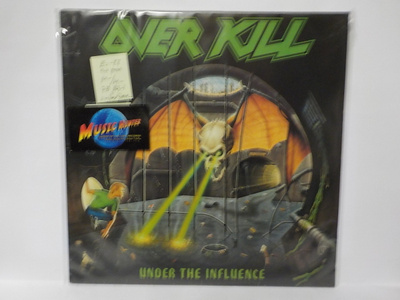OVERKILL - UNDER THE INFLUENCE M-/M- EU 1988 LP