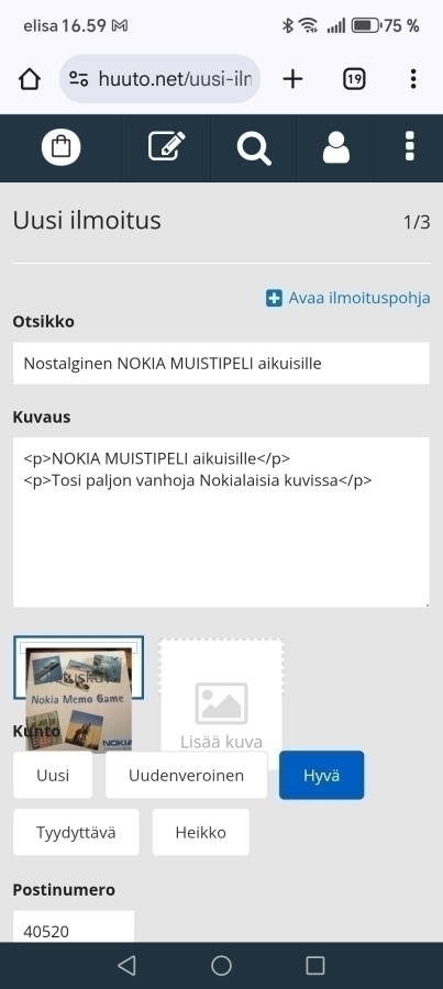 Item image