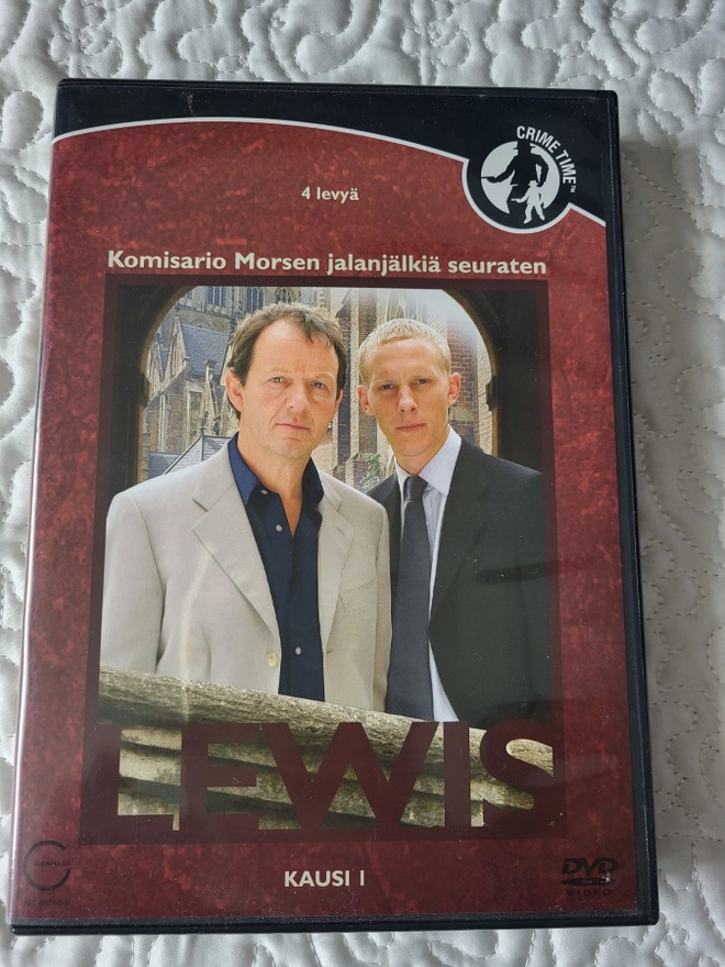 Komisario Lewis kausi 1 dvd