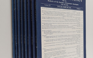 Brian J Skinner : Economic geology and the bulletin of th...