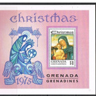 Grenada Grenadines 1975 - Joulu Christmas ++ sarja ja blokki - pikkukuva 1
