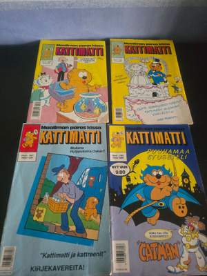 7 kpl Kattimatti lehtiä