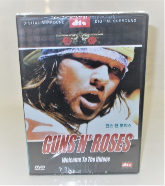 GUNS N' ROSES: WELCOME TO THE VIDEOS  (UUSI)