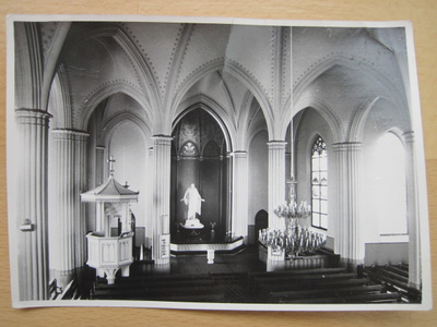 VANHA Postikortti Loviisa 1950-luku