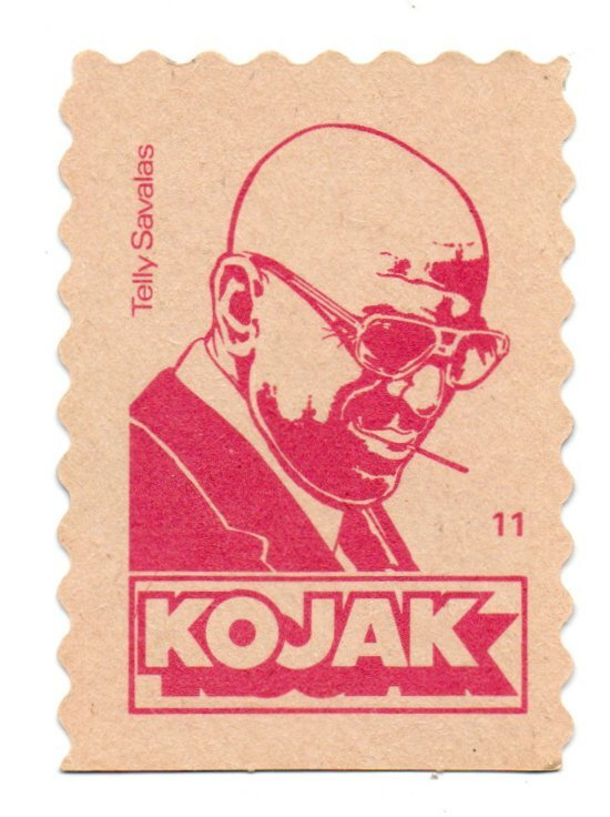 Purkkakuva KOJAK n:o 11 TELLY SAVALAS