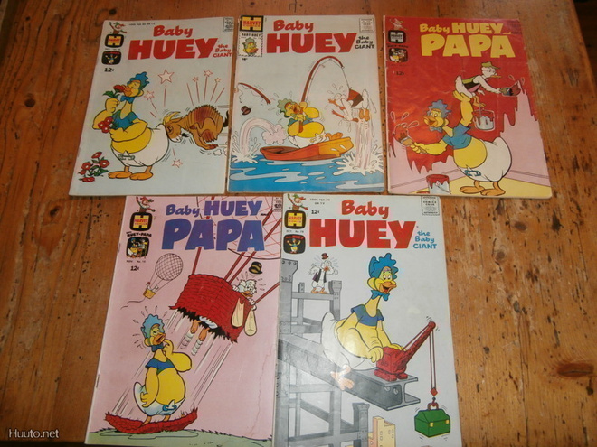 BABY HUEY SARJAKUVIA 5 KPL