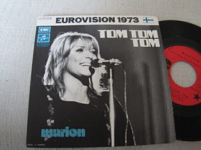 Marion Rung Tom Tom Tom 7 45 Ranska 1973 euroviisut