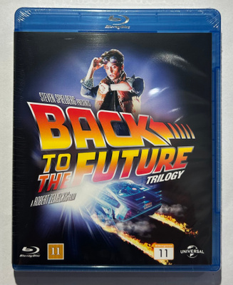 BACK TO THE FUTURE TRILOGY : 3Blu-ray, uusi