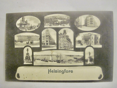 VANHA Postikortti Helsinki 1900-l
