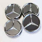 Mercedes-Benz vannekeskiöt – Kromitähti, Kromi-mattamusta - pikkukuva 1